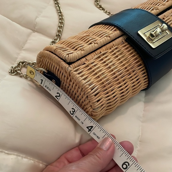 Talbots Rattan Clutch - Picture 8 of 9